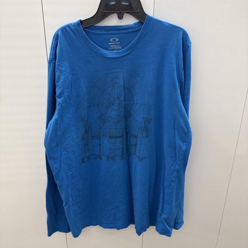 Oakley Men's‎ Graphic Vault Long Sleeve T-Shirt Large Logo